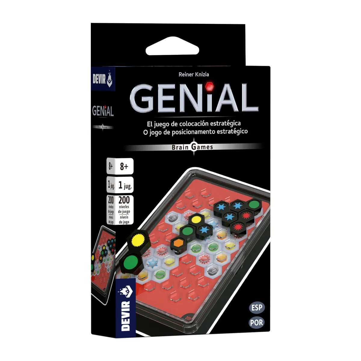 DEVIR - Genial Brain Game - Juego de mesa