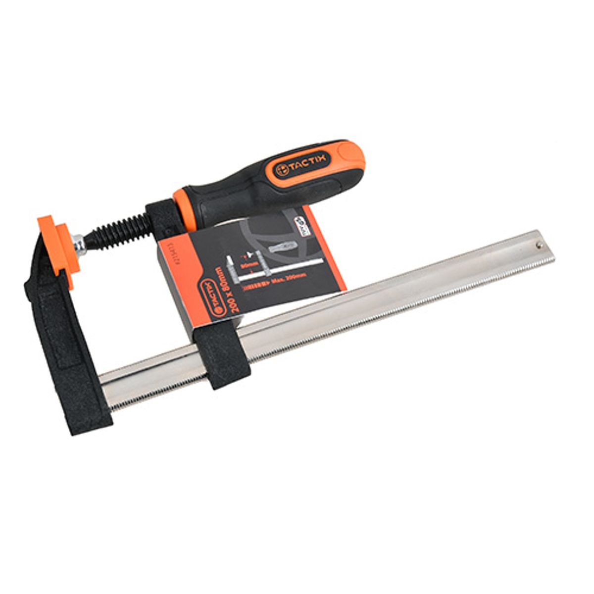 TACTIX - PRENSA TIPO F TACTIX DE 200 X 80MM