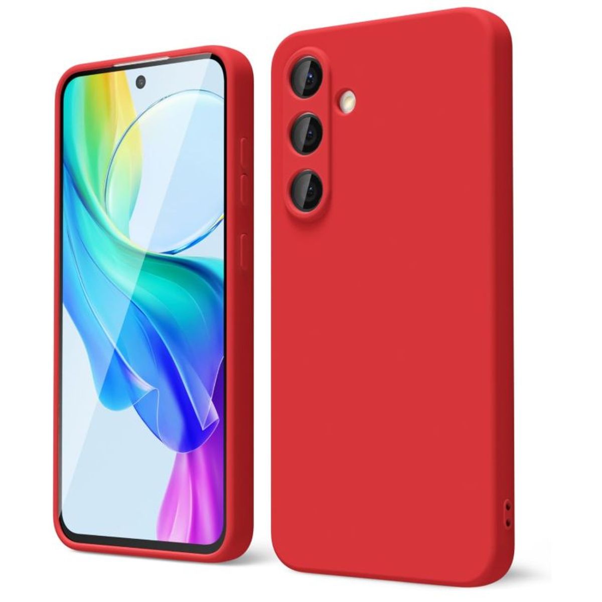 GENERICO - Carcasa Funda Para Samsung S26 Silicona Rojo