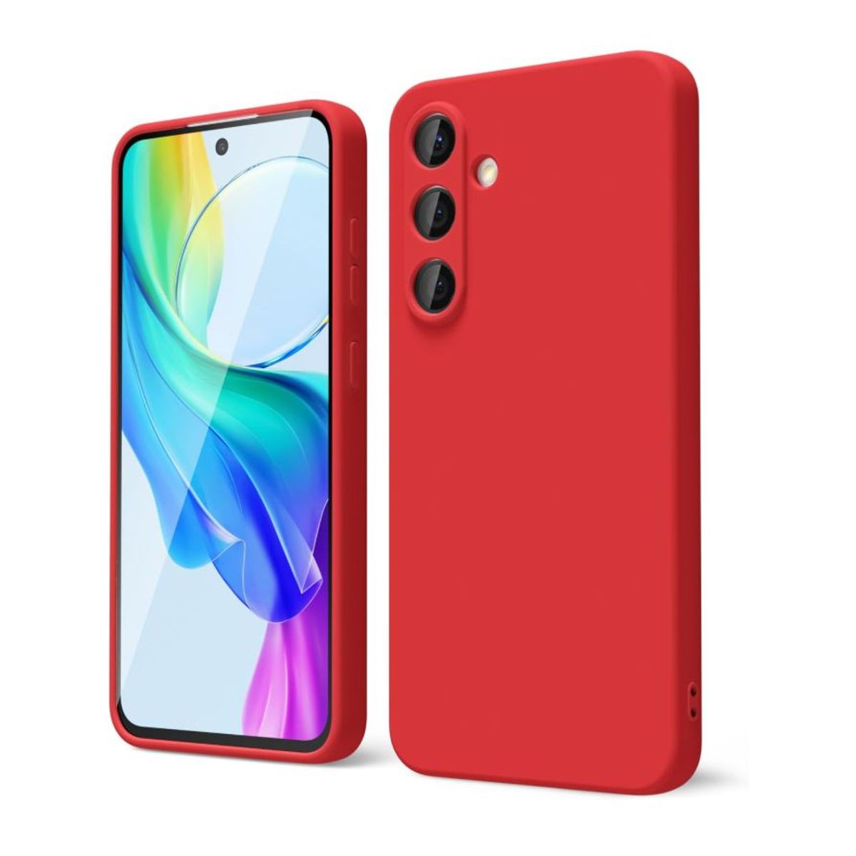 GENERICO - Carcasa Funda Para Samsung S26 Silicona Rojo