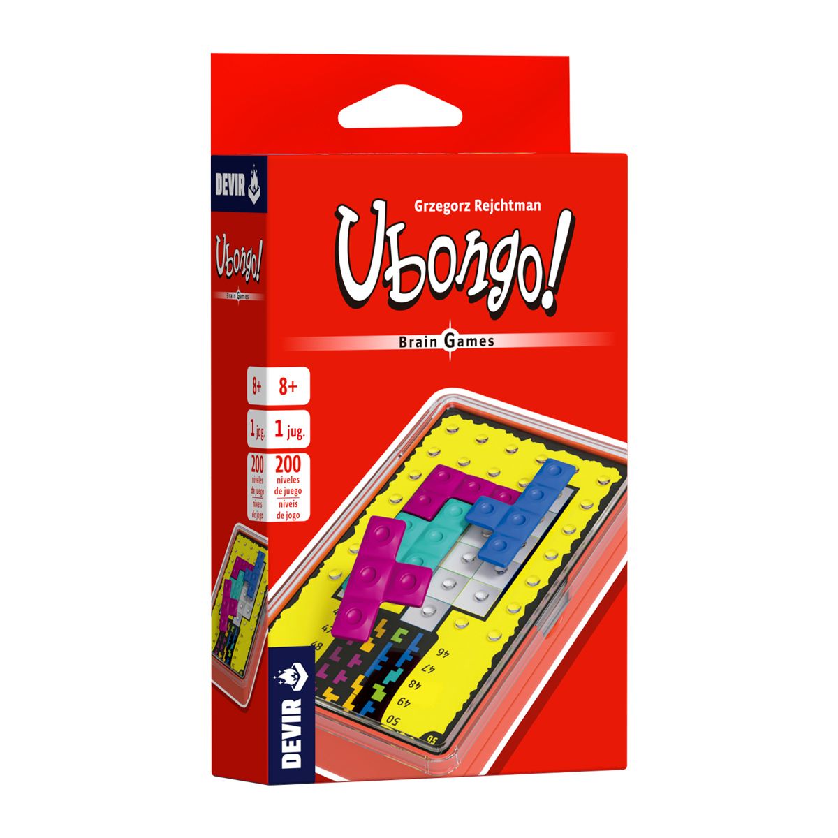 DEVIR - Ubongo Brain Game - Juego de mesa