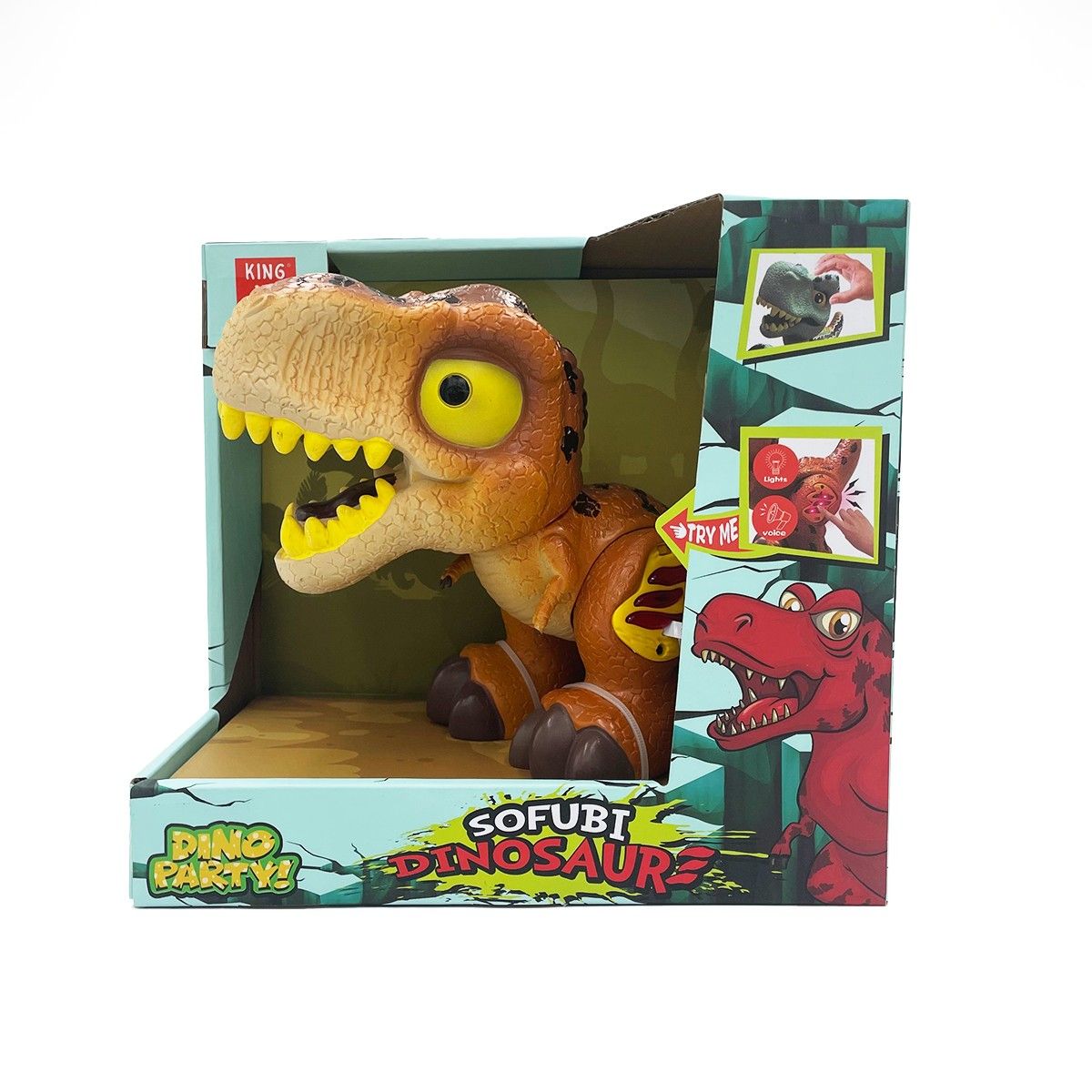 MAGNETICS - Dinosaurio Cabezón T-Rex Magnetics