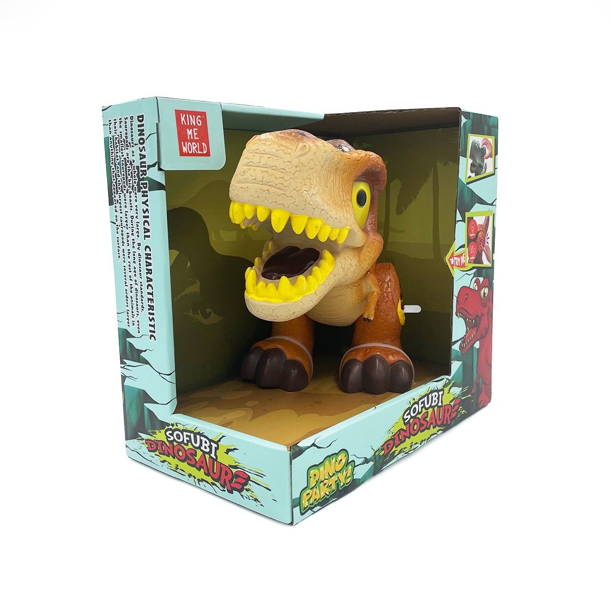 MAGNETICS - Dinosaurio Cabezón T-Rex Magnetics