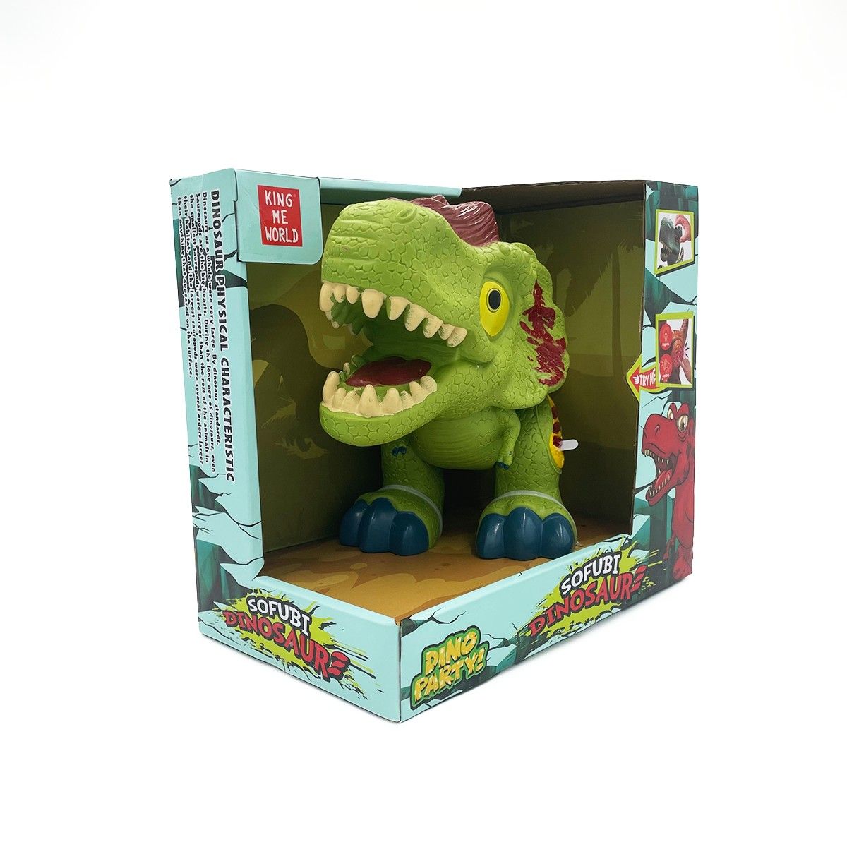 MAGNETICS - Dinosaurio Cabezón Dilophosaurus Magnetics