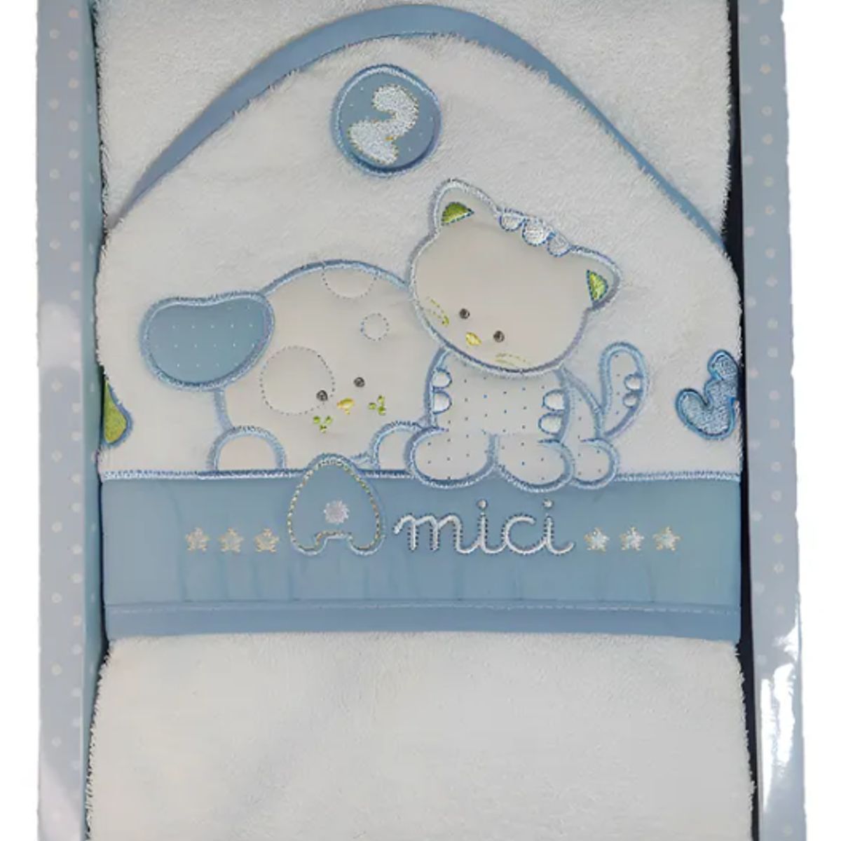 GAREY - Toalla de Bebé con Capucha 100% Algodón Premium- Listo para Regalar.