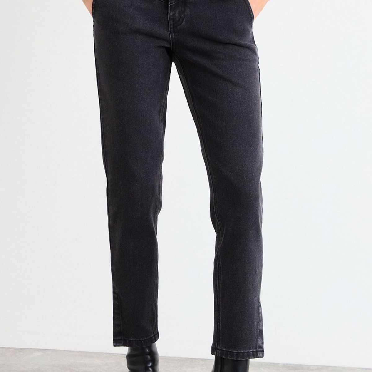 IO - Jeans Liso Mujer Negro Io