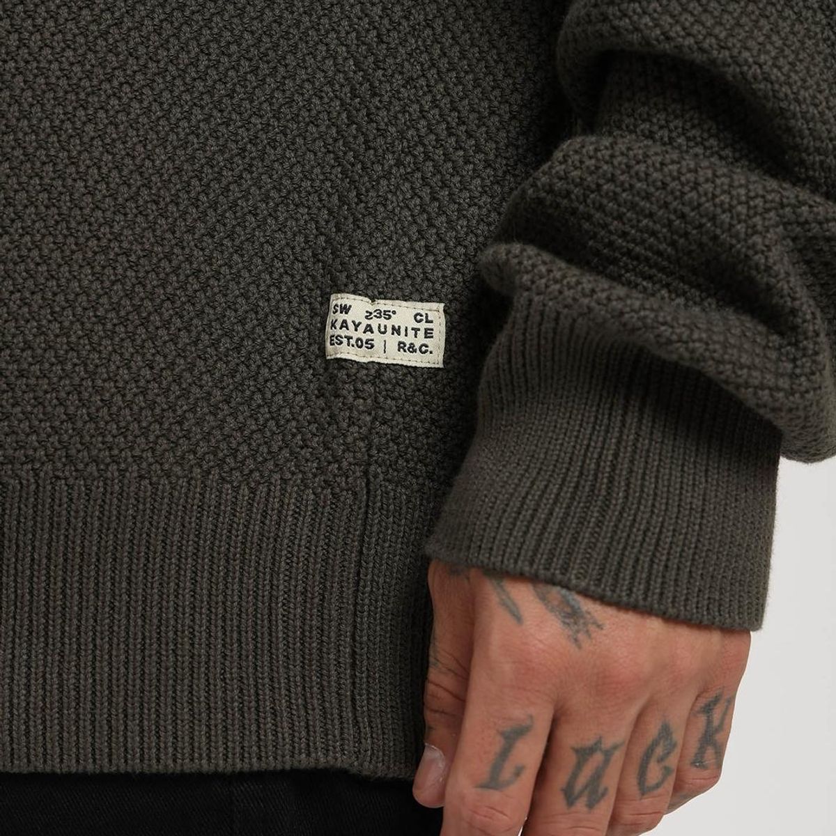 KAYA UNITE - Chaleco Tejido Cuello Redondo Básico Hombre