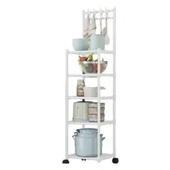 GENERICO - Estante Rack 5 Niveles Multifuncional P/ Cocina Baño Jardín