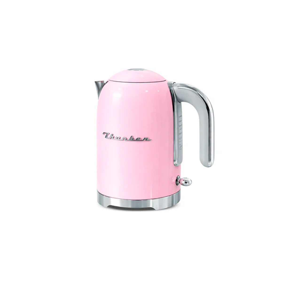 THORBEN - Hervidor Thorben Thor Retro Style Kettlet Red Pink 1.7L 2200W