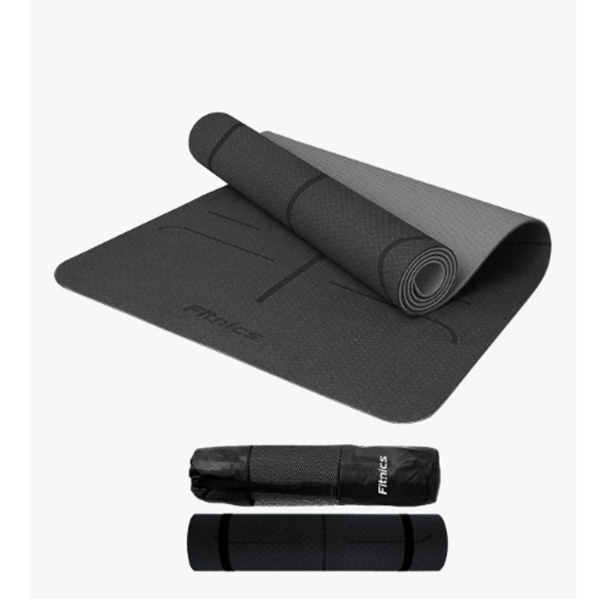 GENERICO - Mat Yoga Colchoneta Eco 8mm Doble