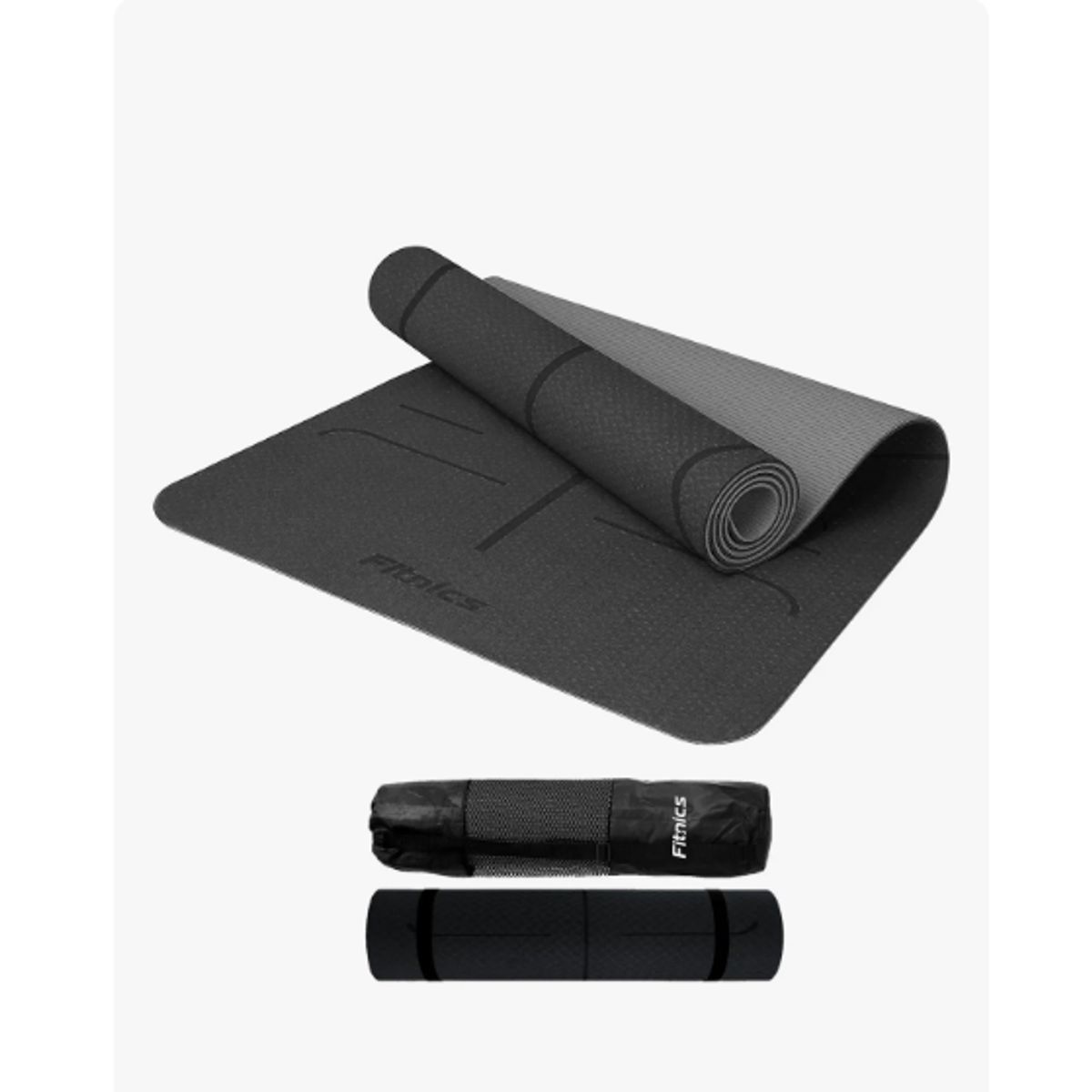 GENERICO - Mat Yoga Colchoneta Eco 8mm Doble