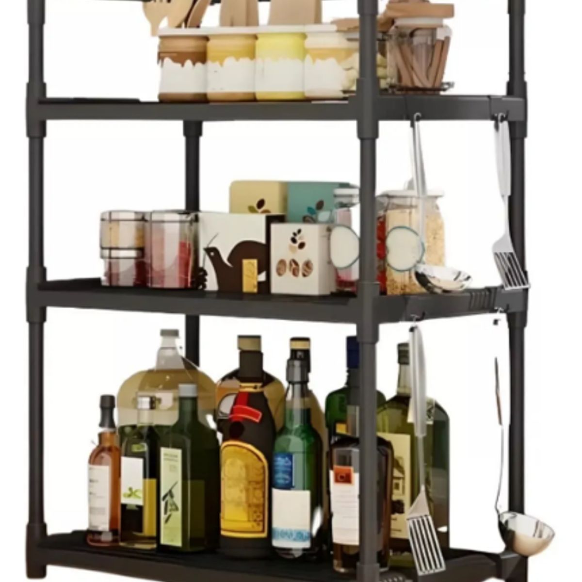 GENERICO - Estante Organizador De Cocina Baño Multifuncional 3 Niveles