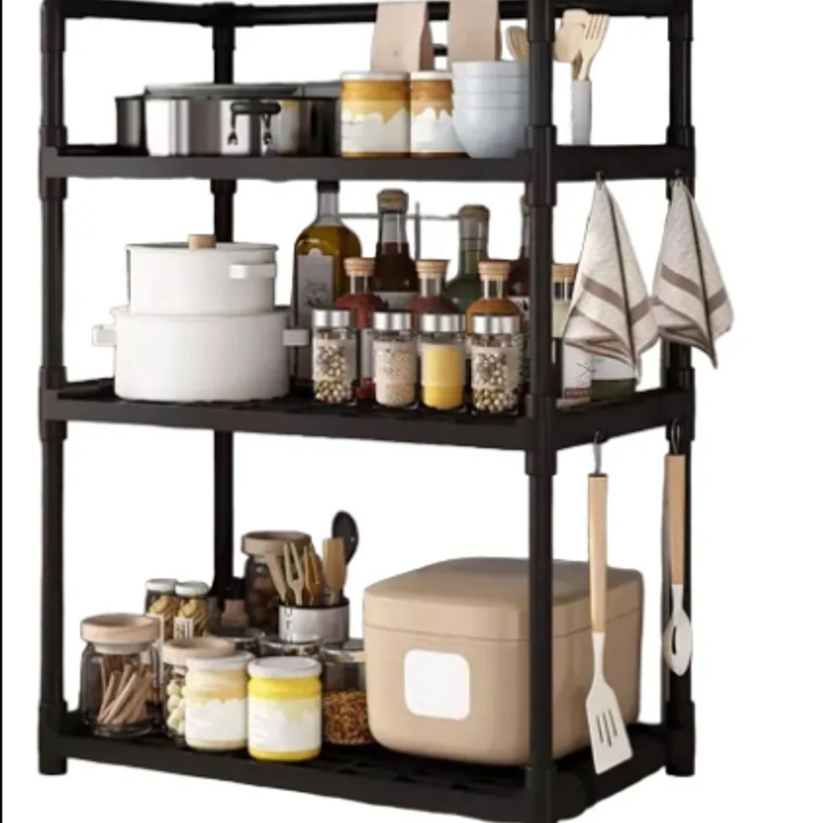 GENERICO - Estante Organizador De Cocina Baño Multifuncional 3 Niveles