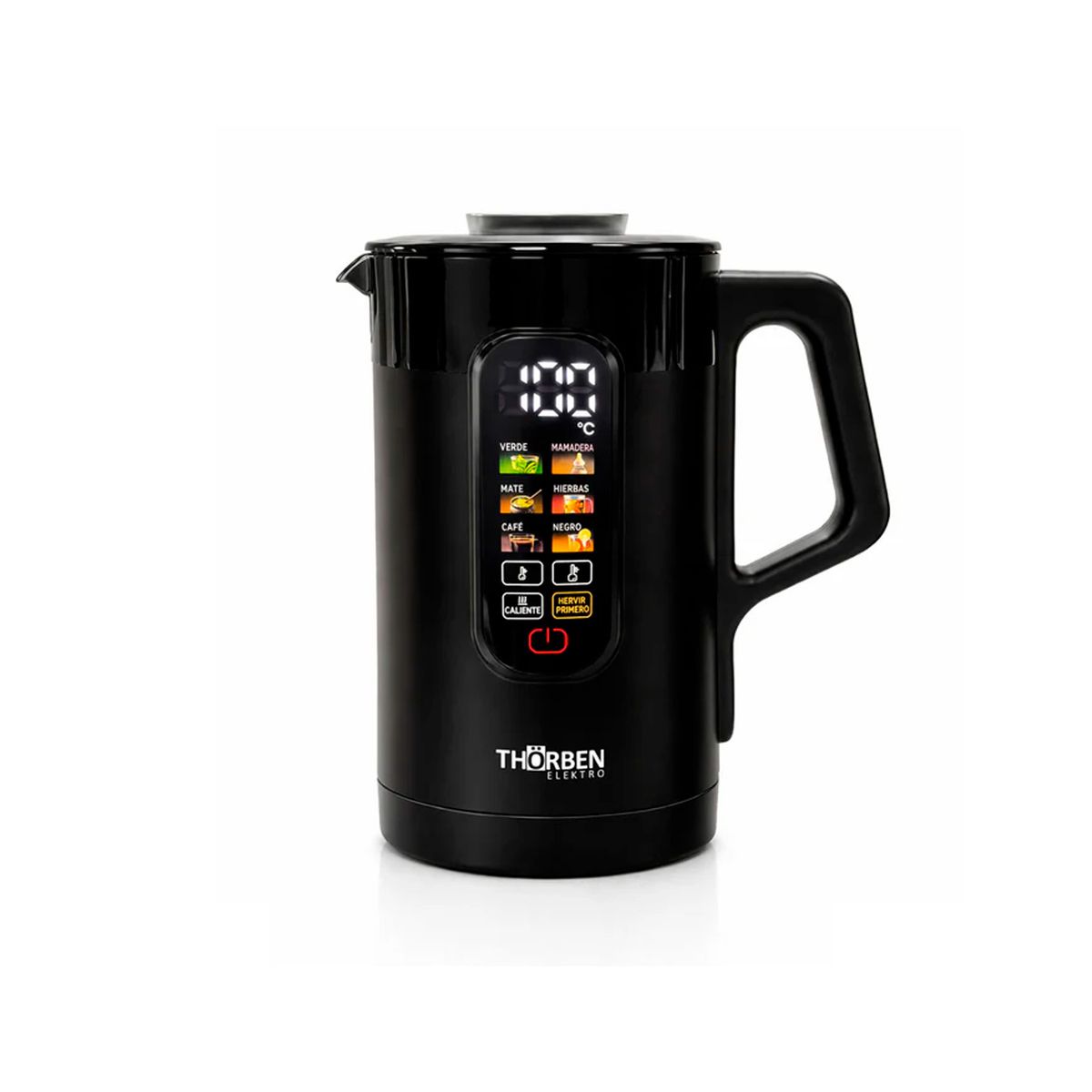 THORBEN - Hervidor Digital Thorben Colorsmart Temp 1.5L 2200W