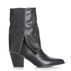 VIA UNO - Bota Mujer WestWinter Flurry Negro