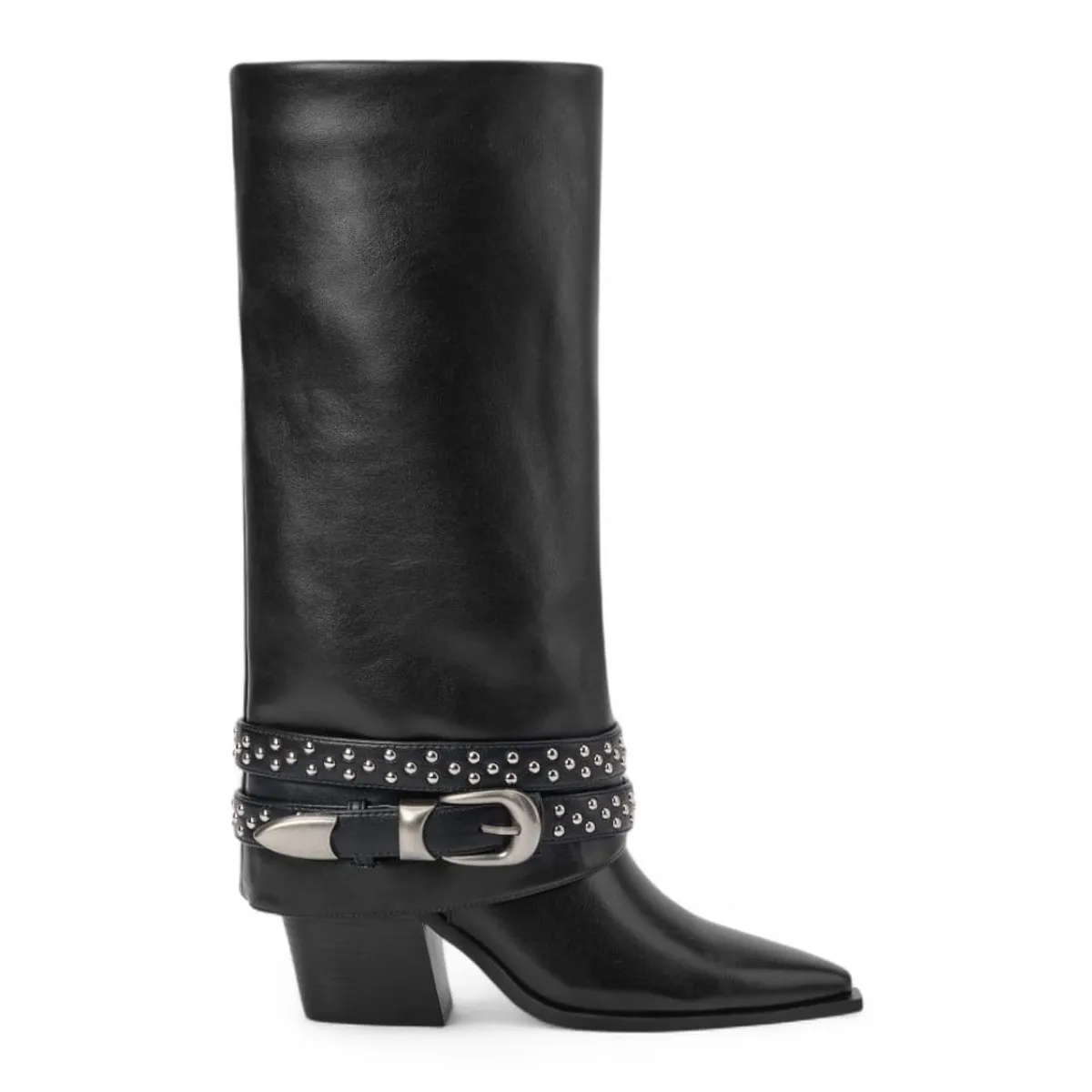 VIA UNO - Bota Mujer Via Uno WestWinter Drift Negro