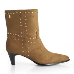 VIA UNO - Botin Mujer WestWinter Midnight Taupe