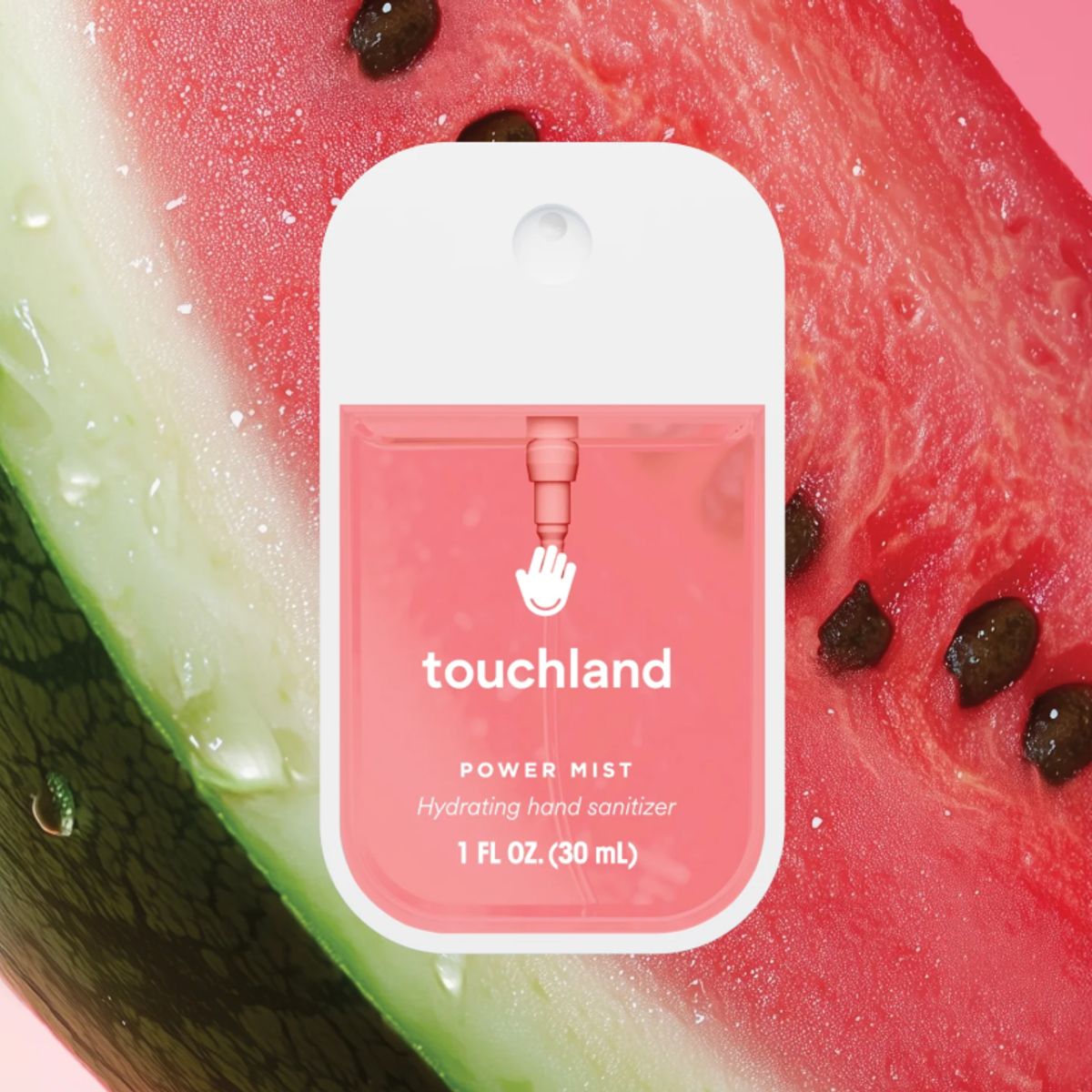 TOUCHLAND - Spray Sanitizante para Manos Hidratante - Wild Watermelon Touchland