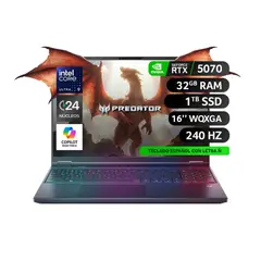 ACER - Notebook Gamer / Intel Core Ultra 9 275HX / 1TB SSD / 32GB RAM /RTX5070 / 16" WQXGA 240Hz