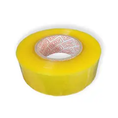 GENERICO - PACK 6 CINTA EMBALAJE HUINCHA ADHESIVO TRANSPARENTE 300 MTS