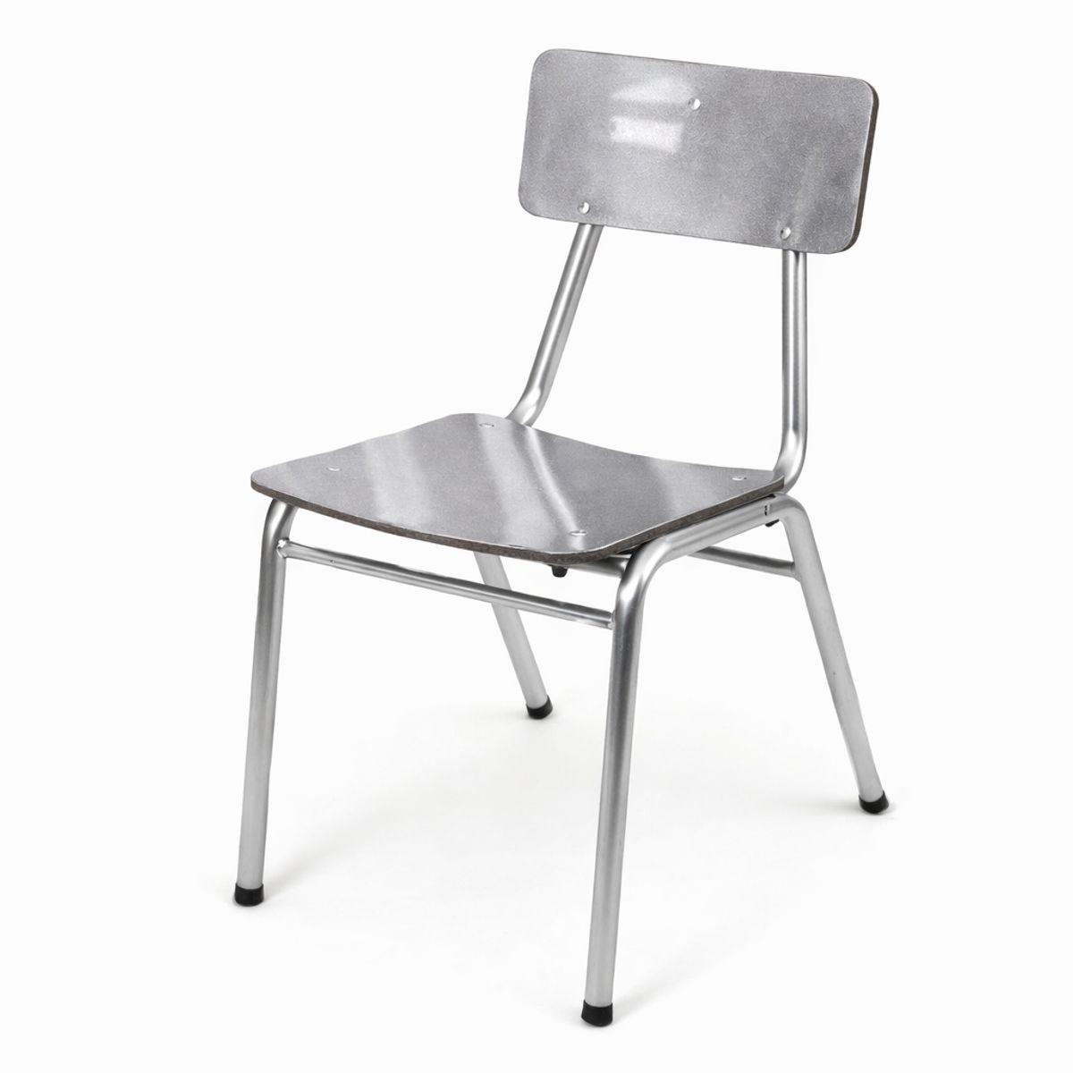 INCATEX - Silla Casino formalita gris brillante