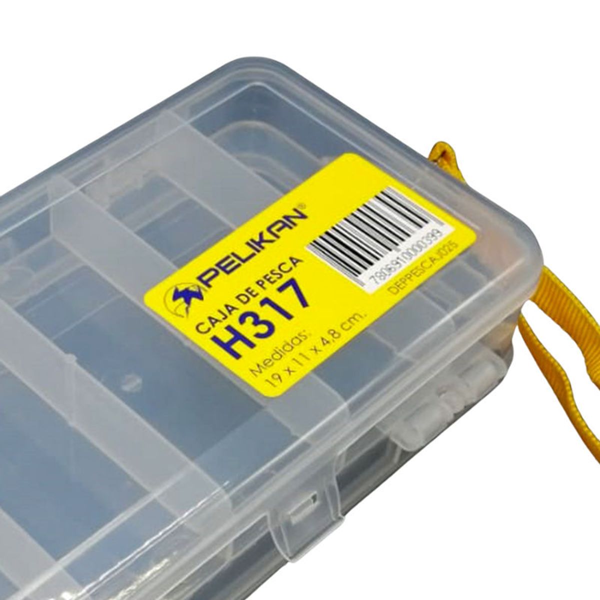 PELIKAN - Caja De Pesca Transparente H317 Pelikan