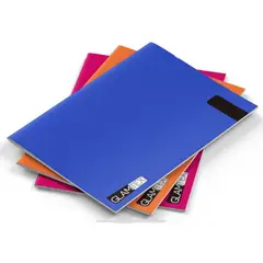 GLAM - Cuaderno Glamtex College 80h Croquis Liso Colors 8u