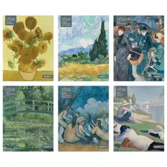 GLAM - Cuaderno Glamtex Univesitario T.dura 100h 7mm Nat Gallery 6u