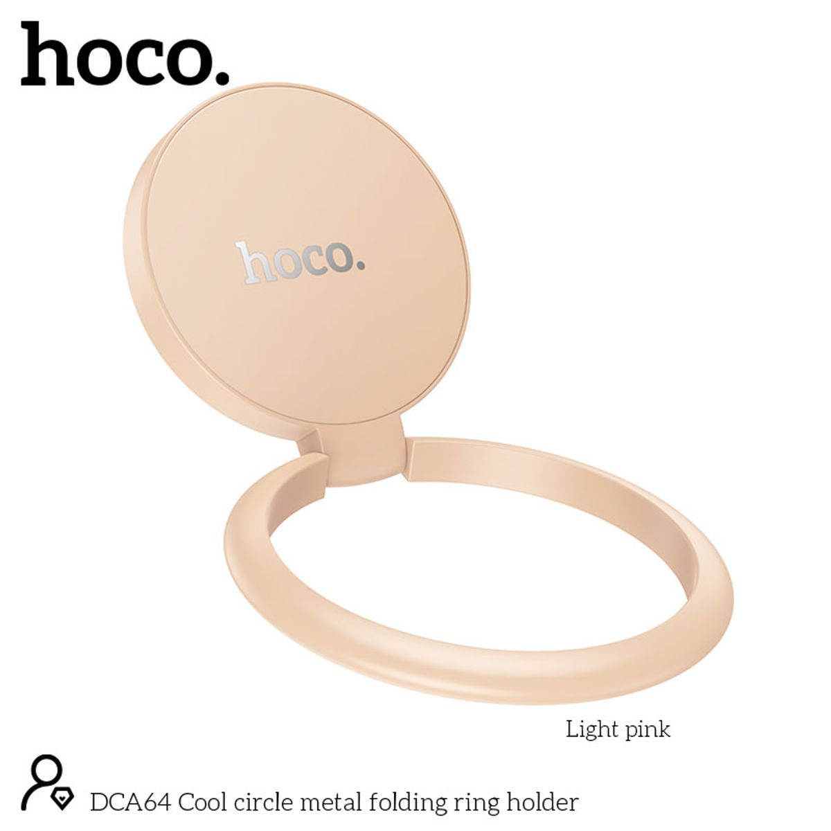 HOCO - Anillo seguridad soporte celular DCA64 Hoco