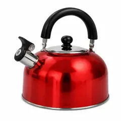 GENERICO - Tetera de Acero Inoxidable 2.7 Litros con Mango Antideslizante