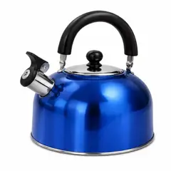 GENERICO - Tetera de Acero Inoxidable 2.7 Litros con Mango Antideslizante
