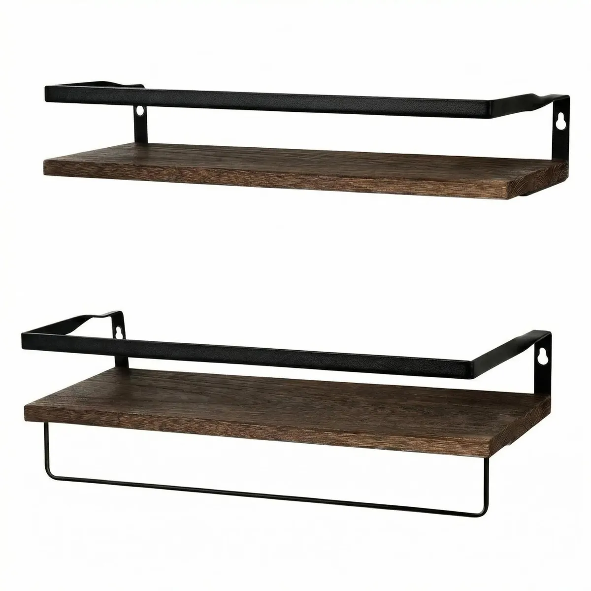 IDEEHOUSE - Repisas Flotantes Para Montaje En Pared Kit X2 Estantes