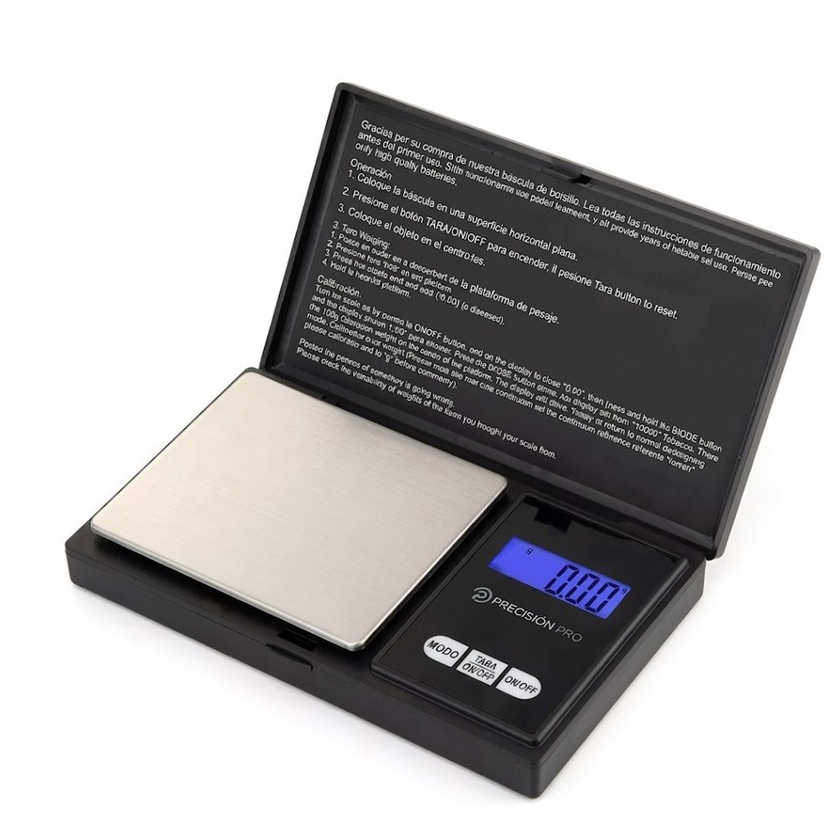 GENERICO - Balanza digital portátil utilizada como gramera para joyería, cocina o laboratorio