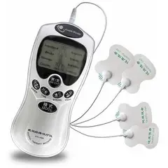 GENERICO - Electrofisico Tens Electro estimulador 4 Parches