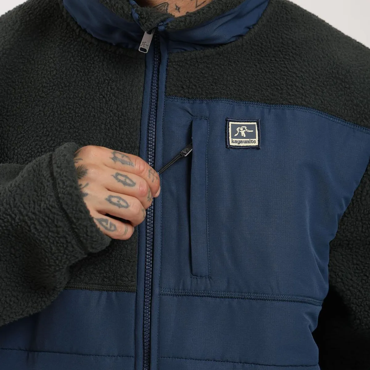 KAYA UNITE - Polar Con Cierre Block Hombre