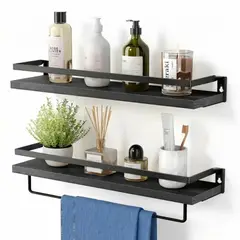 IDEEHOUSE - Repisas Flotantes Para Montaje En Pared Kit X2 Estantes