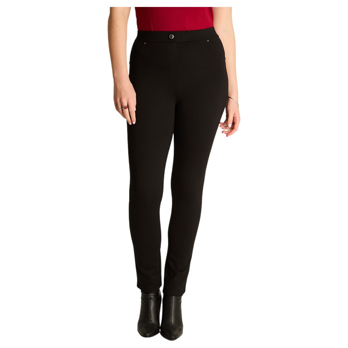 LORENZO DI PONTTI - Pantalón Calza Semi Formal Mujer