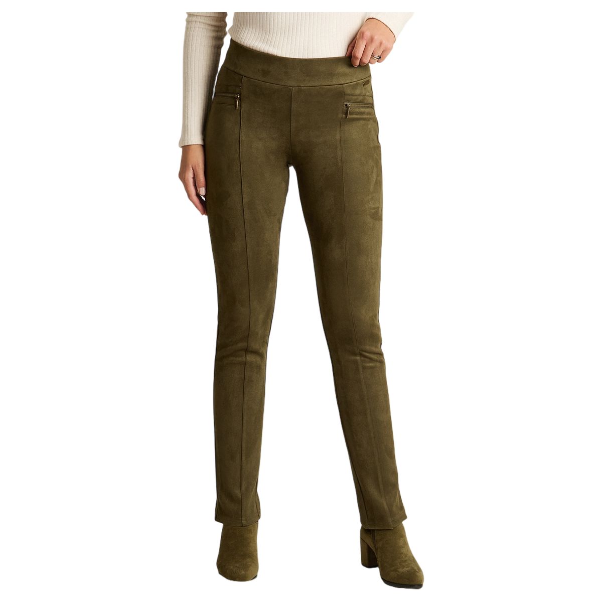 LORENZO DI PONTTI - Calza Slim Mujer Verde