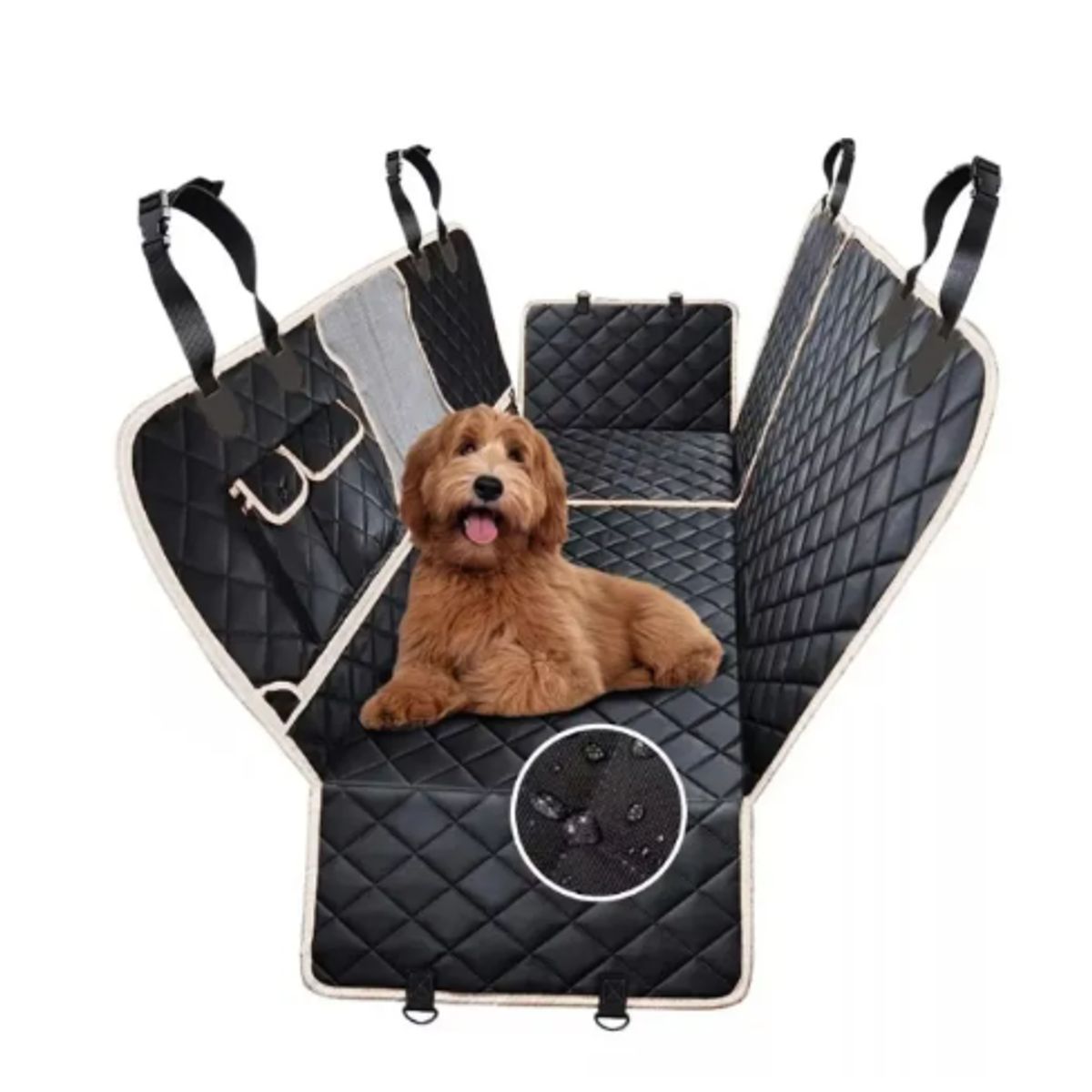 GENERICO - Protector Funda Cubre Asiento Auto Perros