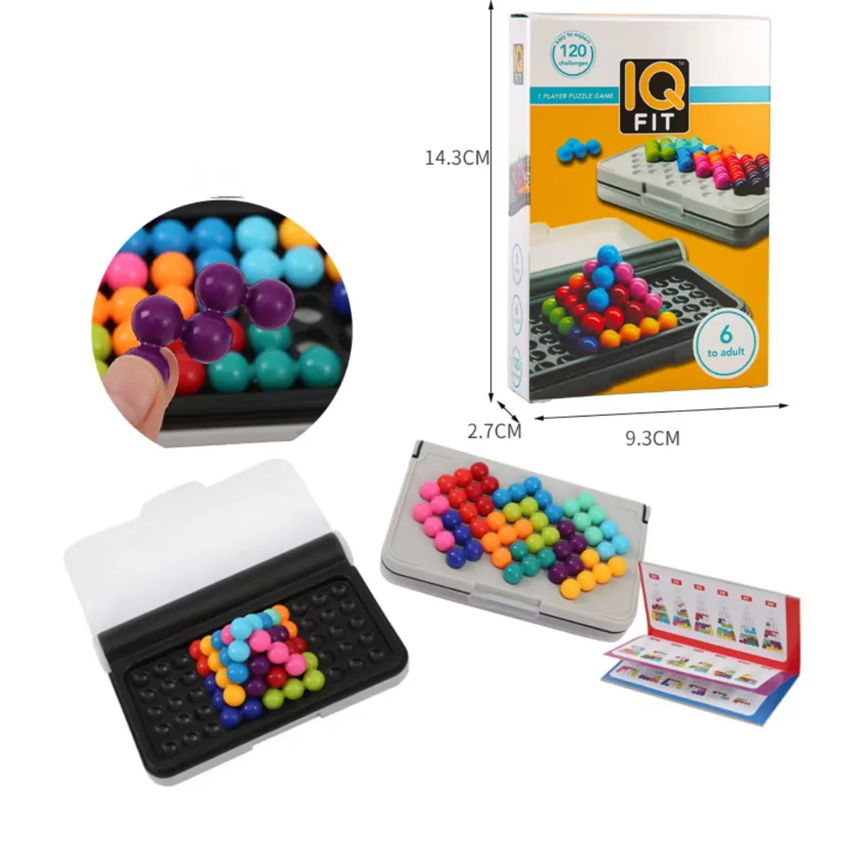 OEM - JUEGO DE ROMPECABEZAS DE ESCRITORIO IQ