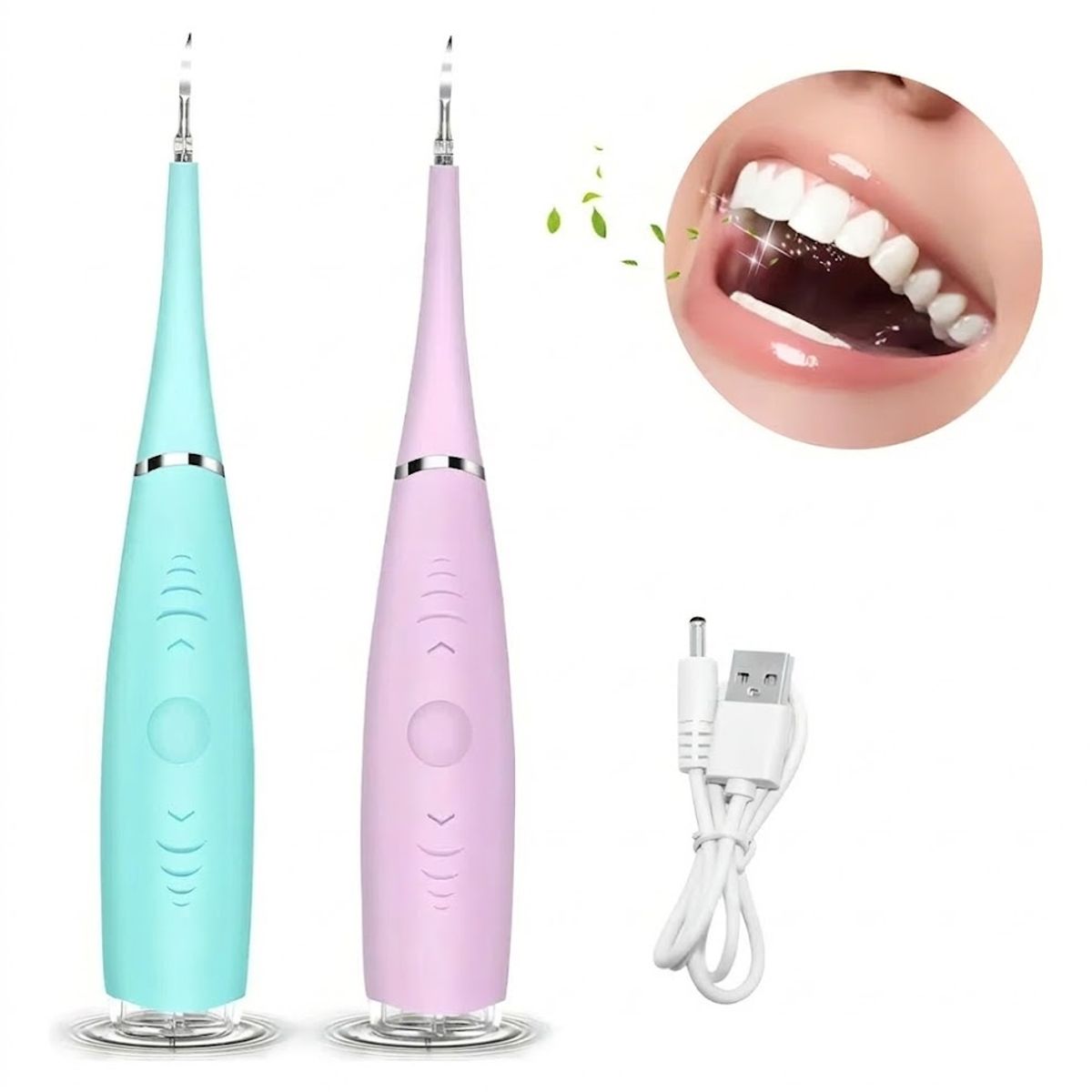 GENERICO - Limpiador dental eléctrico, removedor de sarro ultrasónico