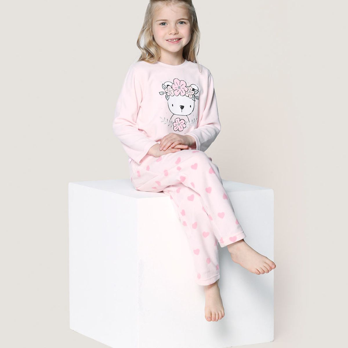 LADY GENNY - Pijama Micropolar Niña