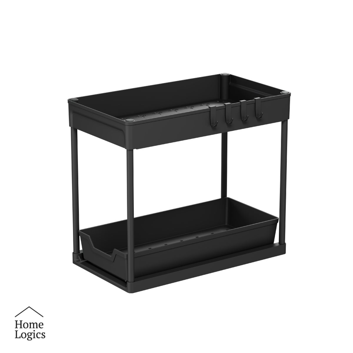 HOME LOGICS - Organizador Multiuso Bajo Lavaplatos 2 Niveles Home Logics Kiosclub