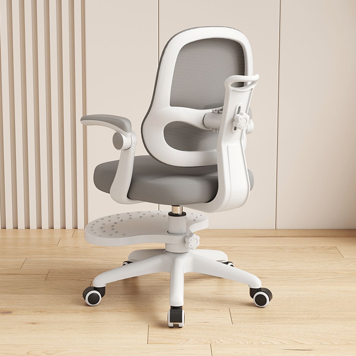 GENERICO - Silla de Escritorio para Niños Ergonómica Ajustable Reposapiés