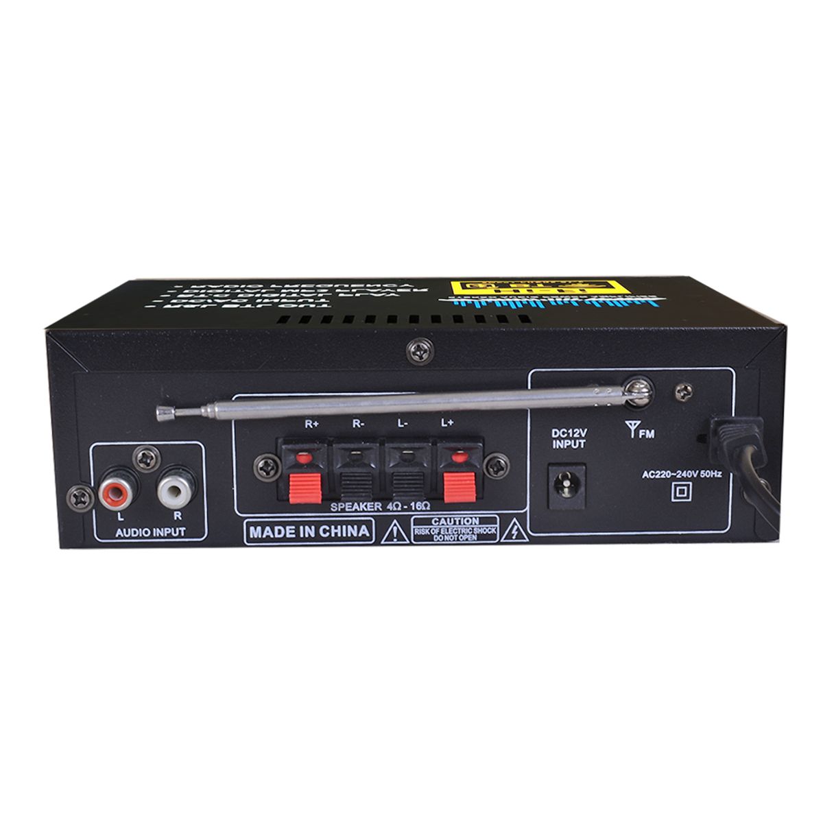 MEKSE - AMPLIFICADOR PERIFONEO 2 MIC/BT/MP3/FM LOX-40 MEKSE