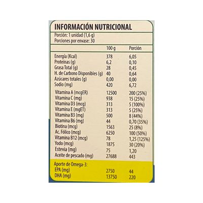 Imagen 2 del producto Omega Up Dha Multivits 30 Unidades