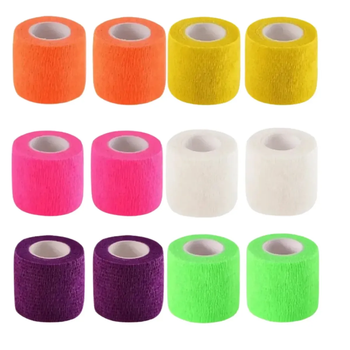 GENERICO - Pack X12 Cinta Para Vendaje Venda Coban Deporte 75mm X450cm
