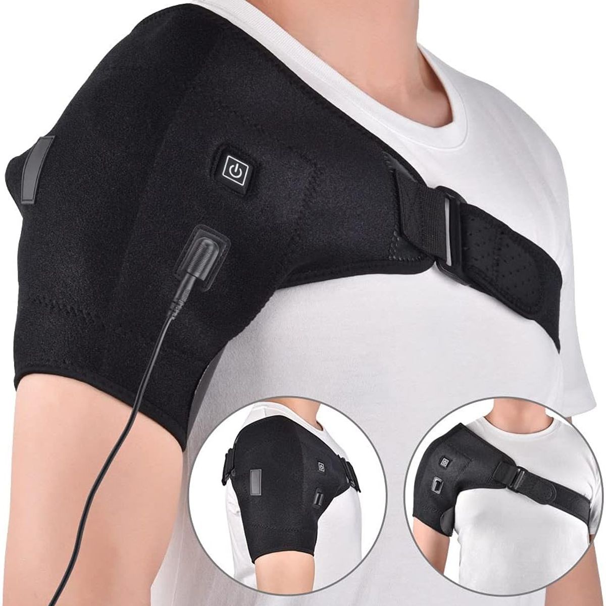 MOVI - Hombrera Térmica  Soporte para Hombro y Alivio Muscular