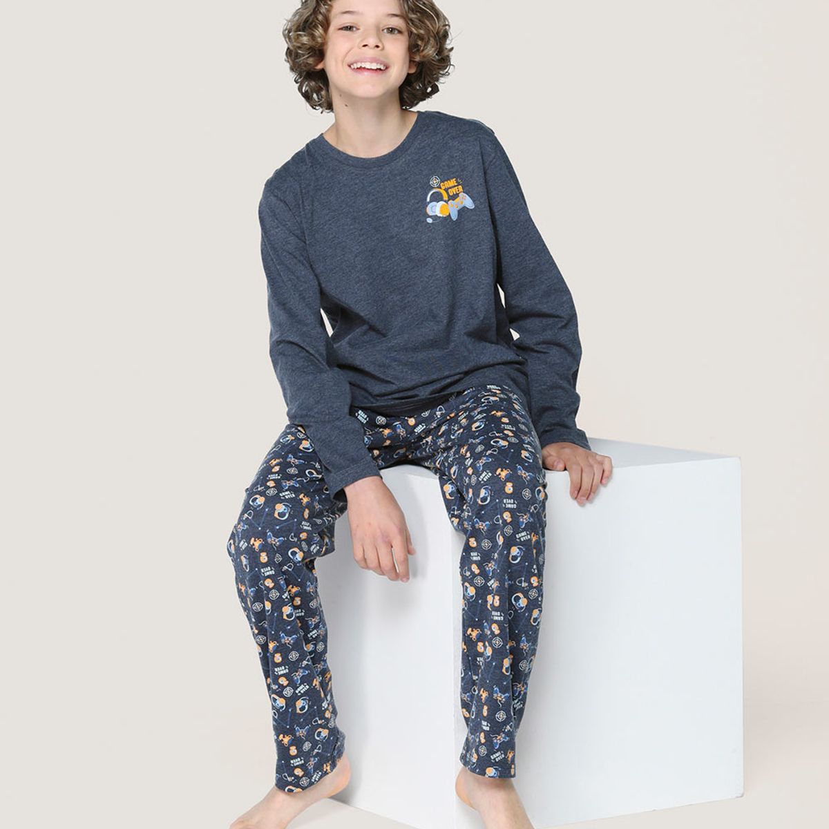 LADY GENNY - Pijama Gamer AlgodónCotton