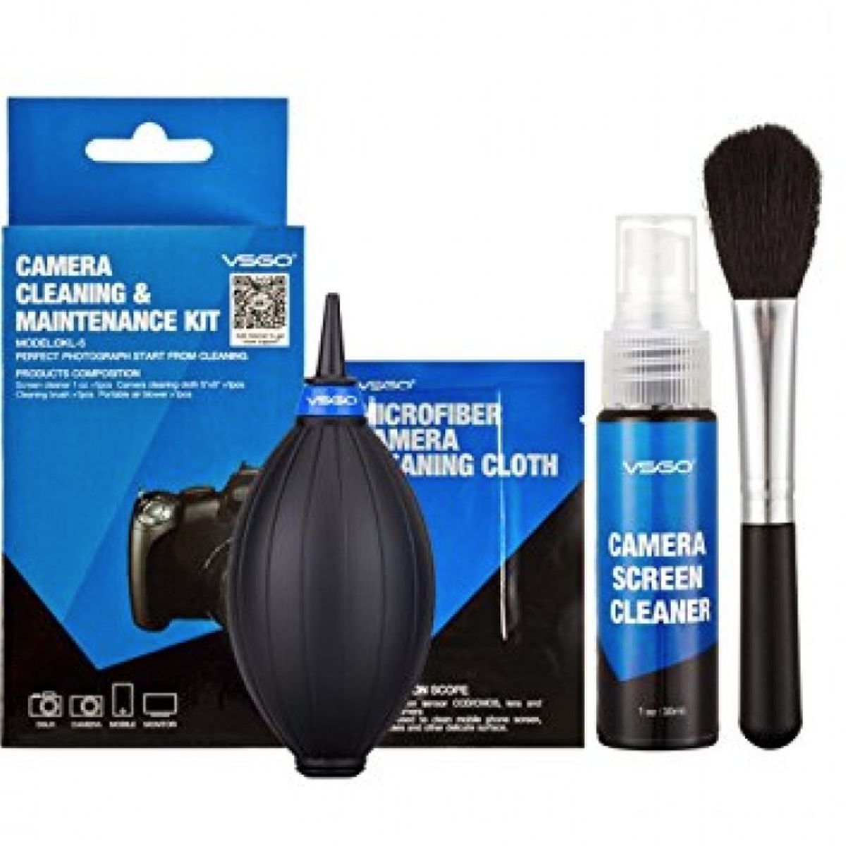 VSGO - Kit Limpieza Profesional Camara, Completo Kit Limpieza Vsgo